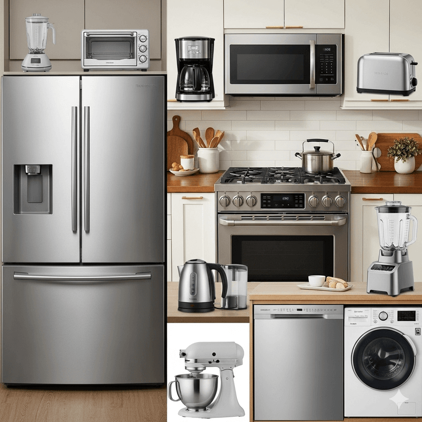 Essential home and kitchen appliances